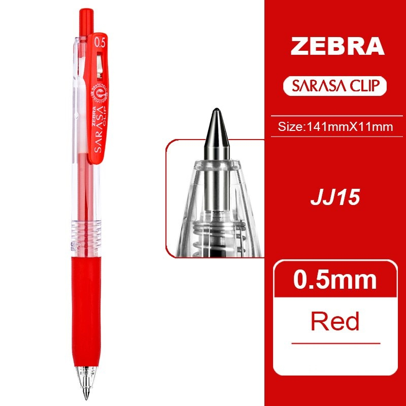 1pcs Marcador De Gel JaponêS Zabra Sarasa JJ15 Caneta Em Gel