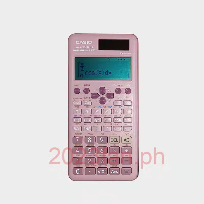 Calculadora Científica Casio FX-991ES Plus Nova Multifuncional Rosa Preta