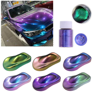 DIGIFOUNDER 10g Pigmento Camaleão Em Pó Para Carros Decoração Perolado DGA1