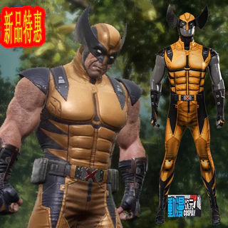Novo Marvel cos Vestuário Revolução Futura Wolverine Game Same Style Jumpsuit cosplay Traje de Roupa Masculina Anime Bidimensional