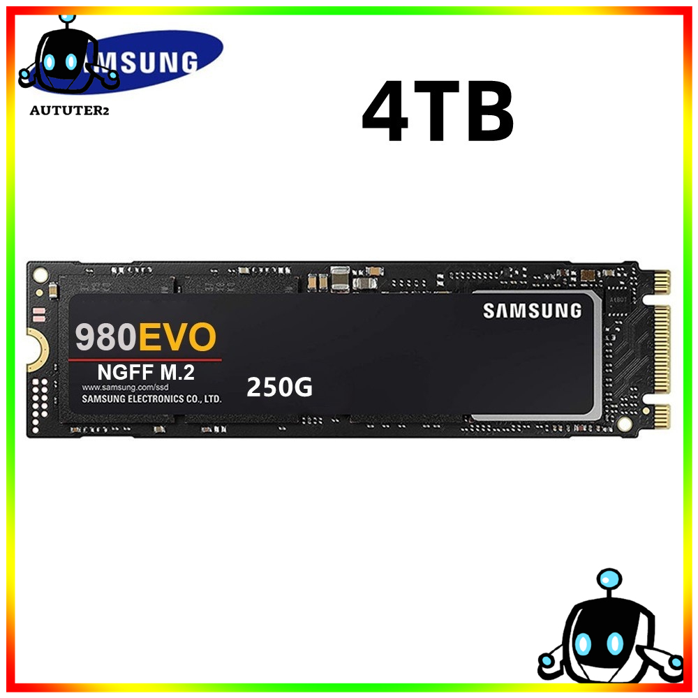 Samsung SSD 980 evo NGFF M . 2 Graus M2 2280 TLC pcie Gen 3.0X4 , NGFF1.4 4TB 2TB