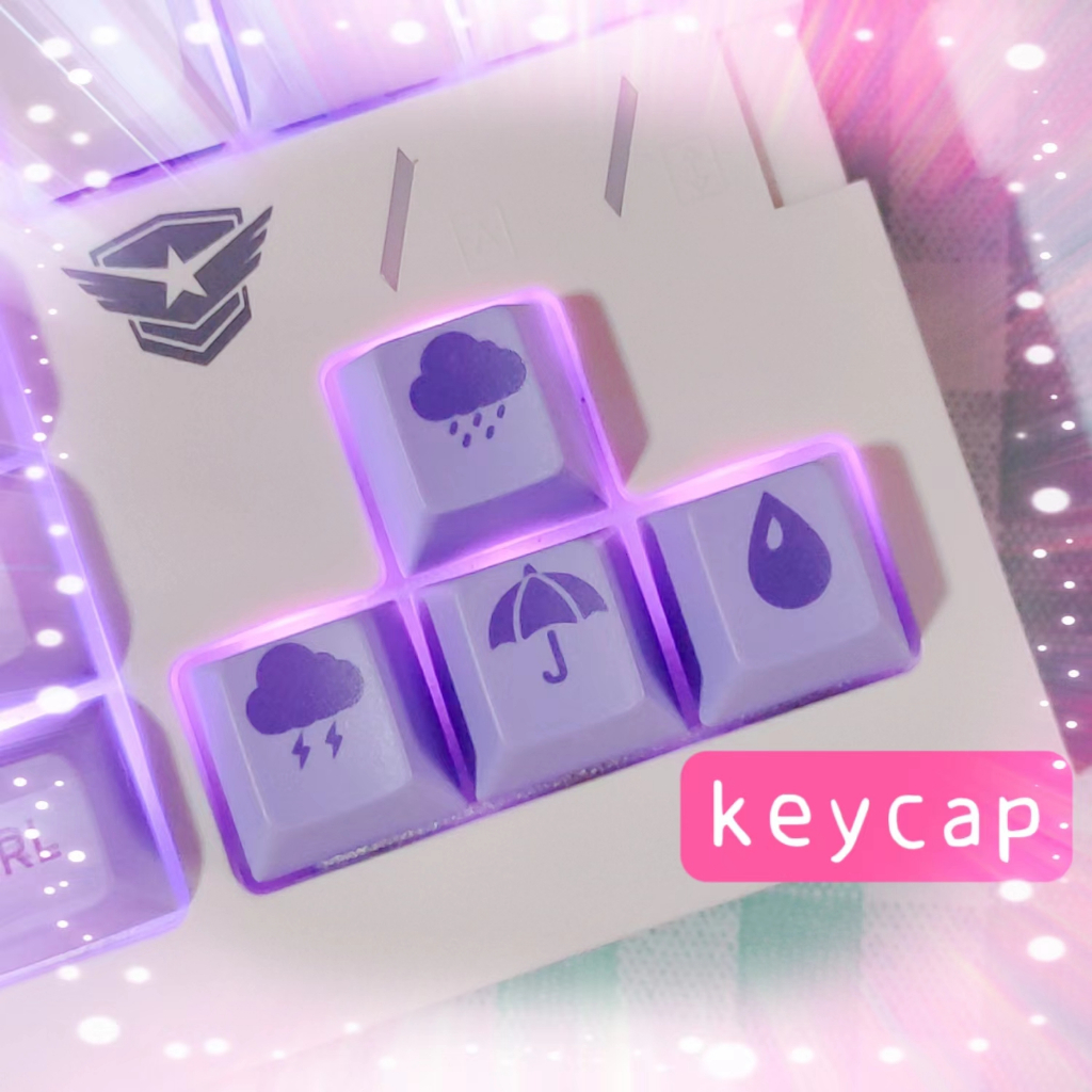 4 pçs Keycap PBT sublimação único tempo Keycap Original R4 adequado ...