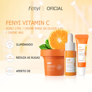 Fenyi Vitamina C Creme Clareador Conjunto De Manchas Desbota Cuidados Com A Pele Sarda em Oferta na Shopee