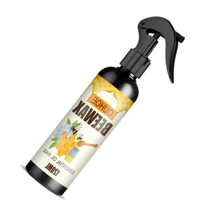 Spray de polimento de madeira para móveis e pisos. Spray de cuidado para renovação de arranhões