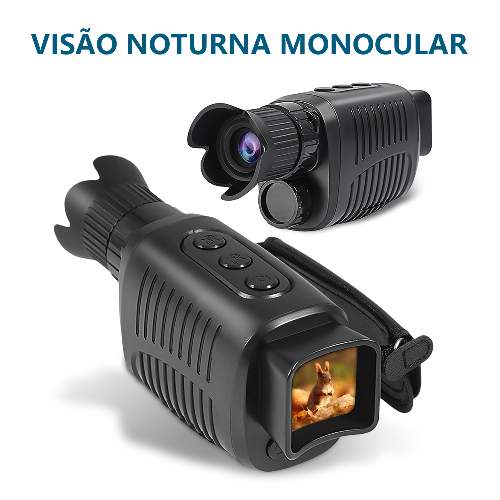 1080P HD Night Vision Monocular Digital Infravermelho De Caça Telescópio De Viagem Ao Ar Livre Câmera De Uso Duplo Dia Noturno