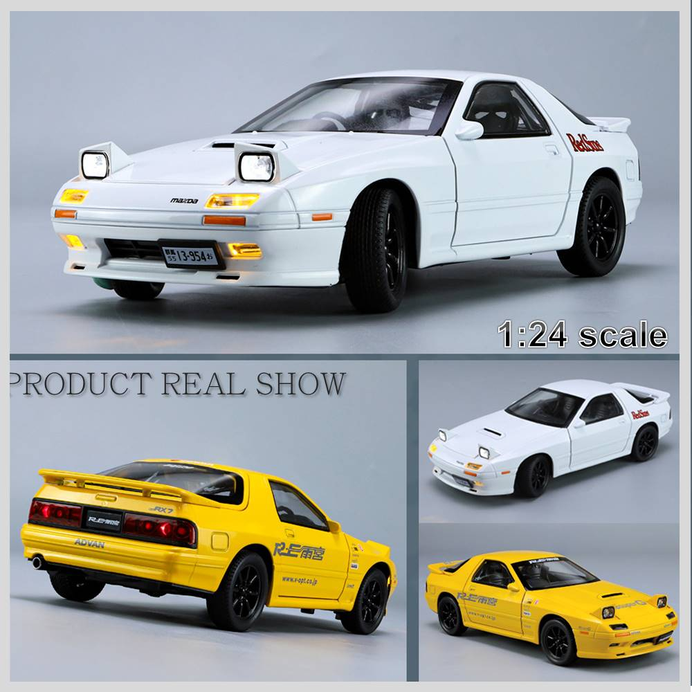 1 : 24 MAZDA RX-7 FC Diecast Modelo Liga Brinquedo Carro Presentes