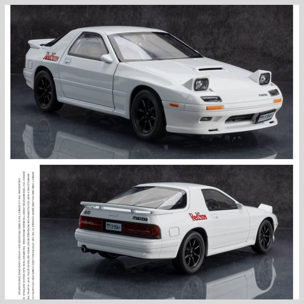 1 : 24 MAZDA RX-7 FC Diecast Modelo Liga Brinquedo Carro Presentes