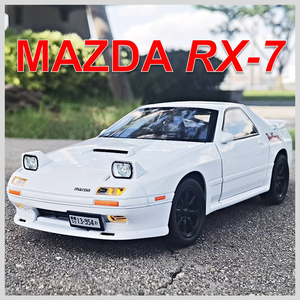 1 : 24 MAZDA RX-7 FC Diecast Modelo Liga Brinquedo Carro Presentes