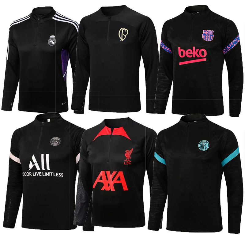 2018 2024 BS blazer De camisa de time manga longa Comprida kit De Treinamento De Futebol inter
