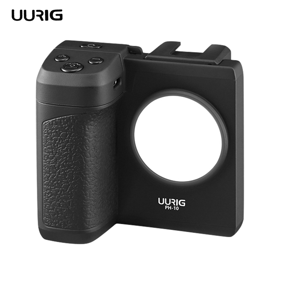 Estabilizador De Suporte De Telefone Sem Fio UURIG PH-10 Para Smartphone Anti-Vibração Com Controle Remoto
