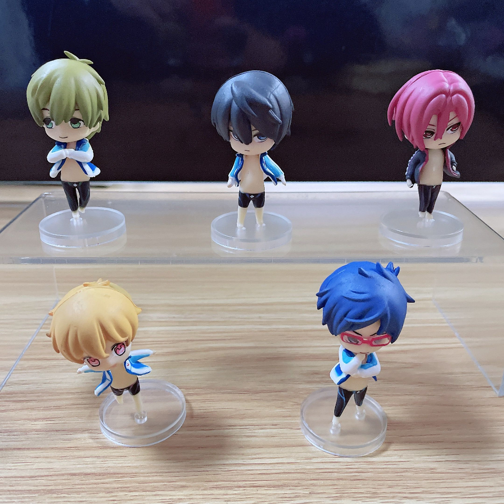 Anime Grátis!! Iwatobi Swim Club Chaveiro Figuras, Haruka Nanase