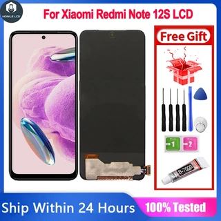 6,43'Para Xiaomi Redmi Nota 12s 2303CRA44A Tela De Toque Digital 23030RAC7Y Substituição