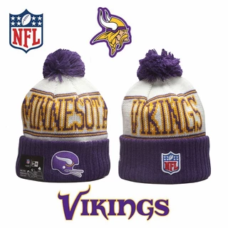 Nfl Minas Vikings Beanies Gorro De Inverno Unissex Chapéu Quente
