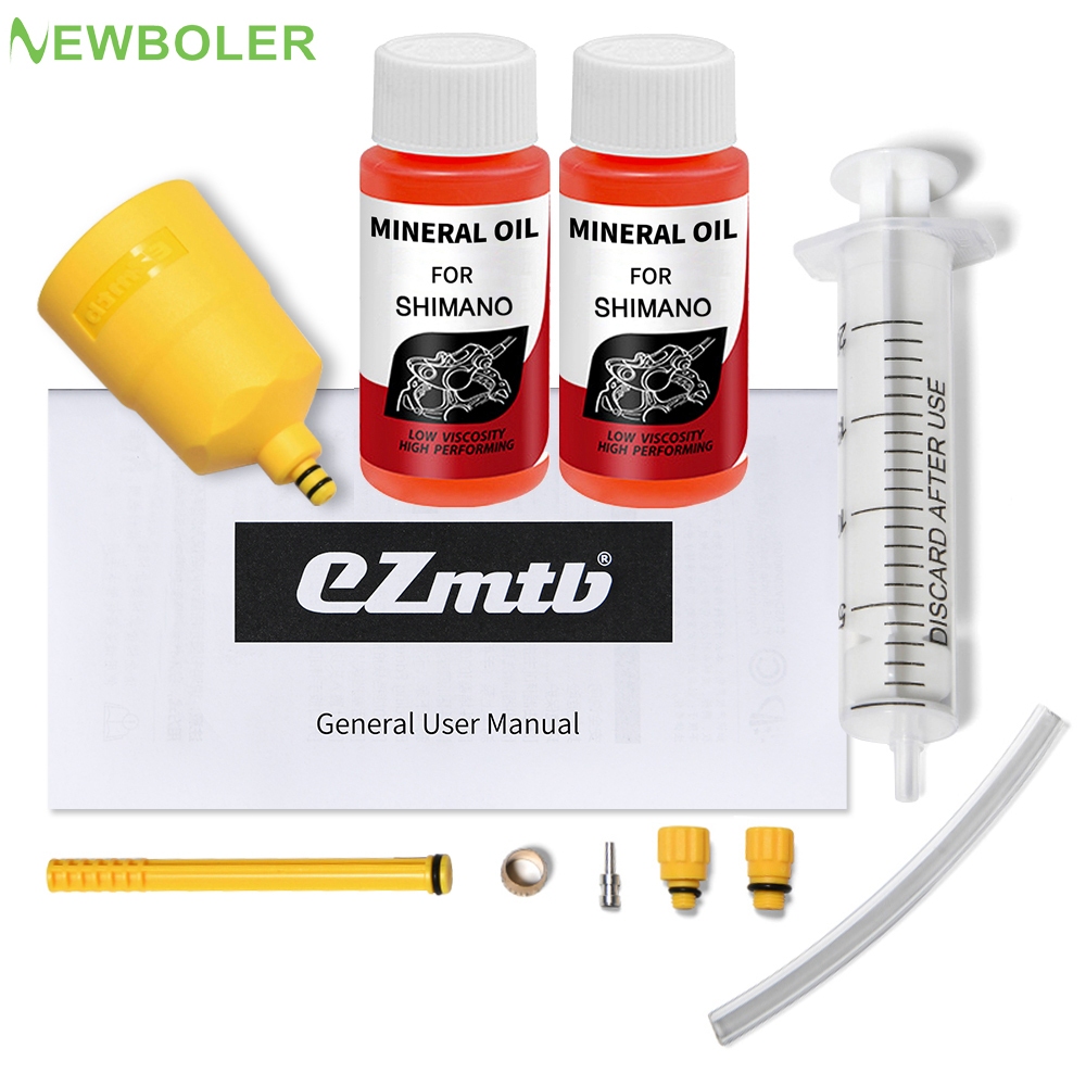 Newboler Bicicleta Ferramenta De Sangramento De Freio Hidráulico Para SHIMANO Reparo De MTB Com Óleo Mineral Acessórios Universrais Bicicletas