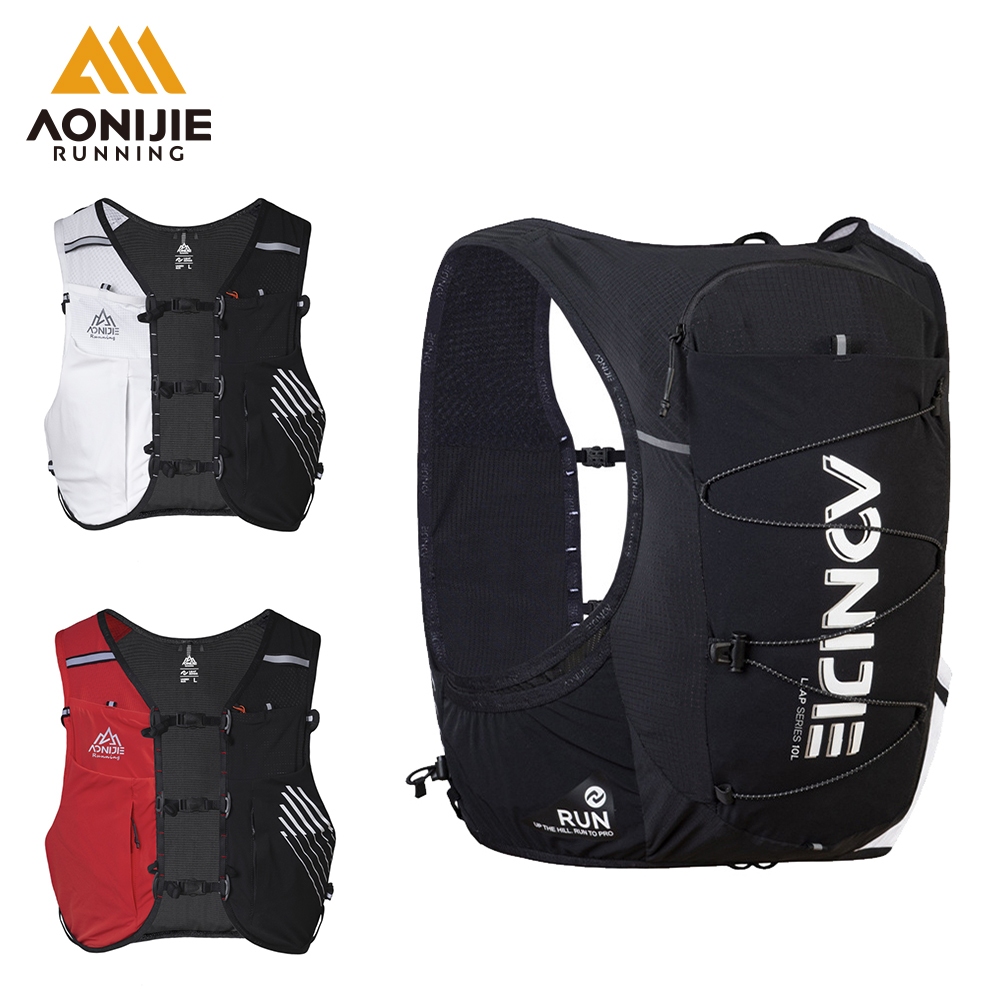 AONIJIE C9116 10L Mochila Esportiva De Corrida Leve Ao Ar Livre Pacote De Hidratação