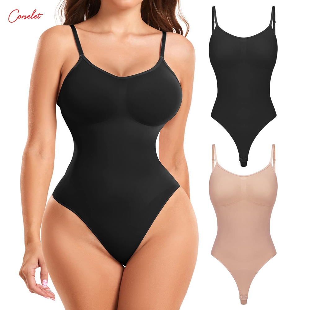 Bodysuit Feminino Uma Peça Shapewear Espartilho Redutor Body Shaper  Modelagem Roupa Interior (Cor: C, Tamanho: : Moda