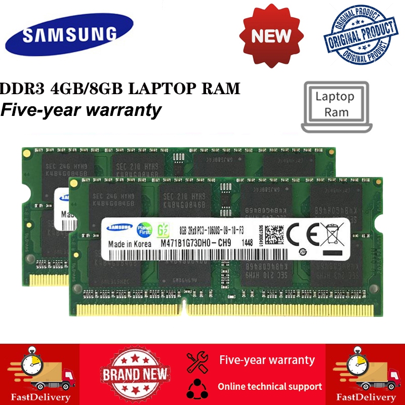 Samsung Notebook Memória RAM Ddr3 4gb 8gb 1066Mhz 1333Mhz 1600Mhz