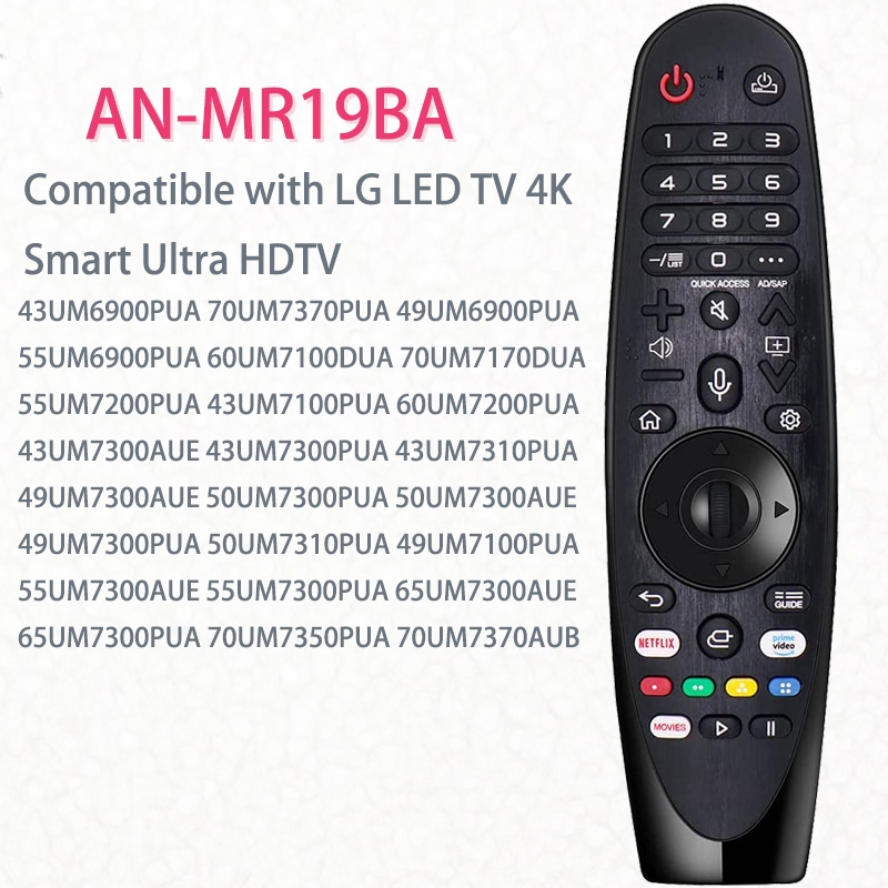 YOSUN AN-MR19BA Substituir O Controle Remoto Adequado Para TV LG LED 4K Smart Ultra HDTV NO Voice Cursor Pointer Button 43UM6900PUA 70UM7370PUA 49UM6900PUA 55UM6900PUA 60UM7100DUA 55UM7200P
