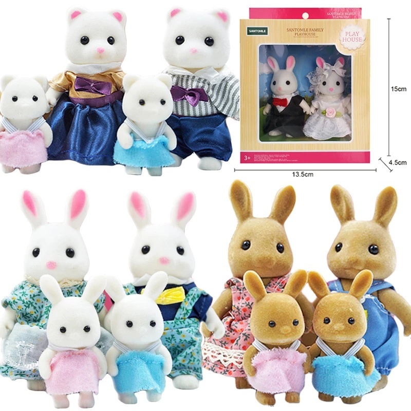 Casa Telhado Vermelho com Luzes, Sylvanian Families, Multicor :  : Brinquedos e Jogos