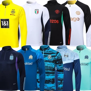 Futebol Training Jersey Half Pull Camo Futebol Training Jersey