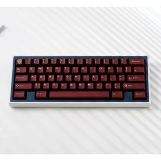 Pyga Vinho Tinto keycaps Perfil Cereja Sem Área De Almofada material ABS Duplo 101keys WOB BOW