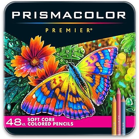 Prismacolor Premier Lápis Coloridos , Núcleo Macio , 48 Contagem
