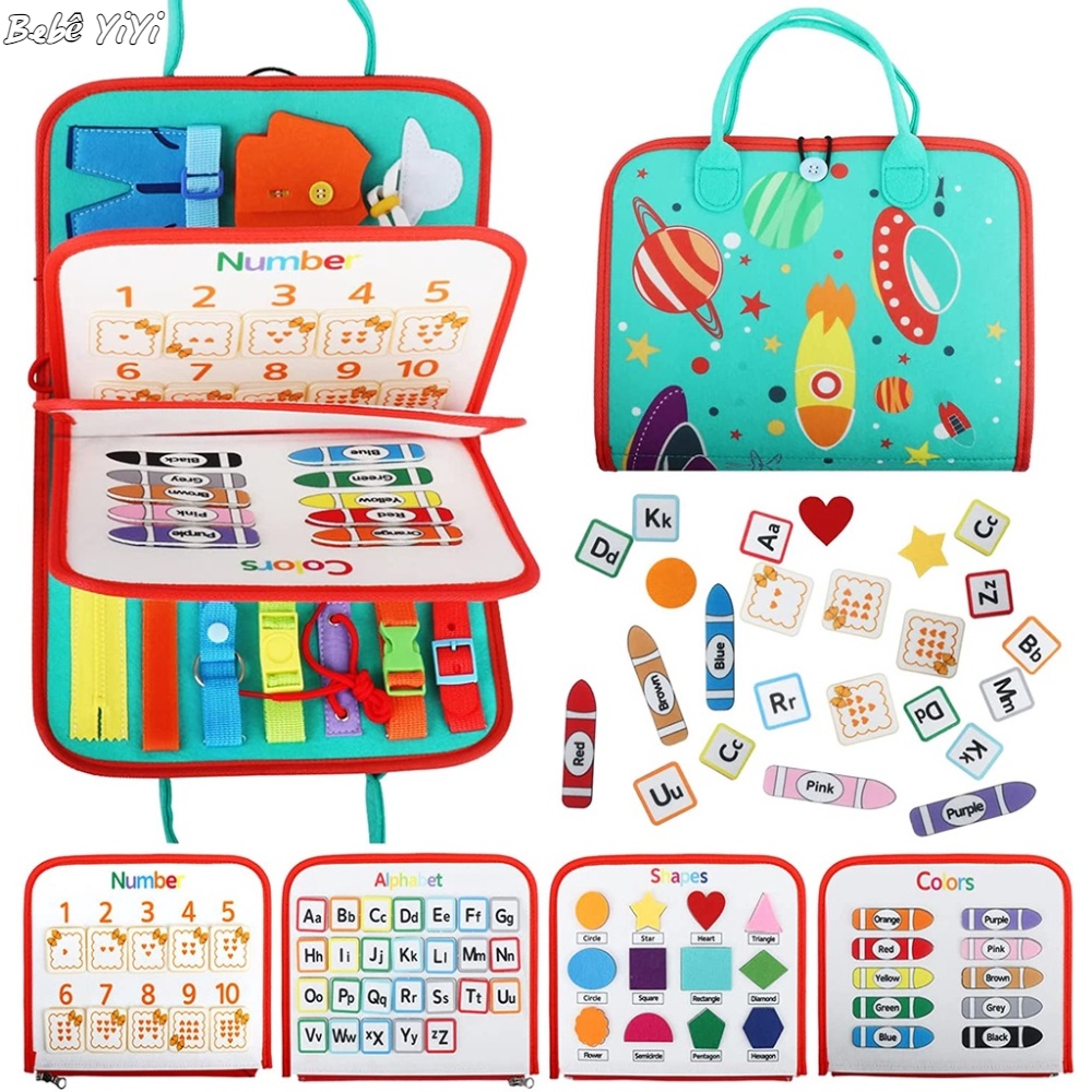 Brinquedo Infantil Jogo De Reconhecimento De Letras Em Cores Kid Montessori Busy Board Sensory Toys Toddlers Training Development