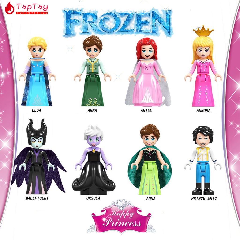 50cm Disney Frozen Elsa E Anna Snow Queen Brinquedos De Pelúcia Recheados  Boneca Princesa Recheada Aniversário Para Crianças