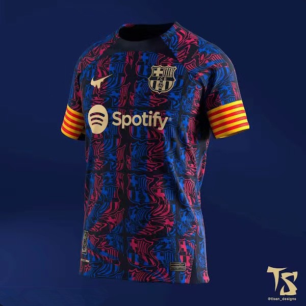 Barcelona 2023/2024 Nova Edição Especial Camiseta De Futebol Masculino