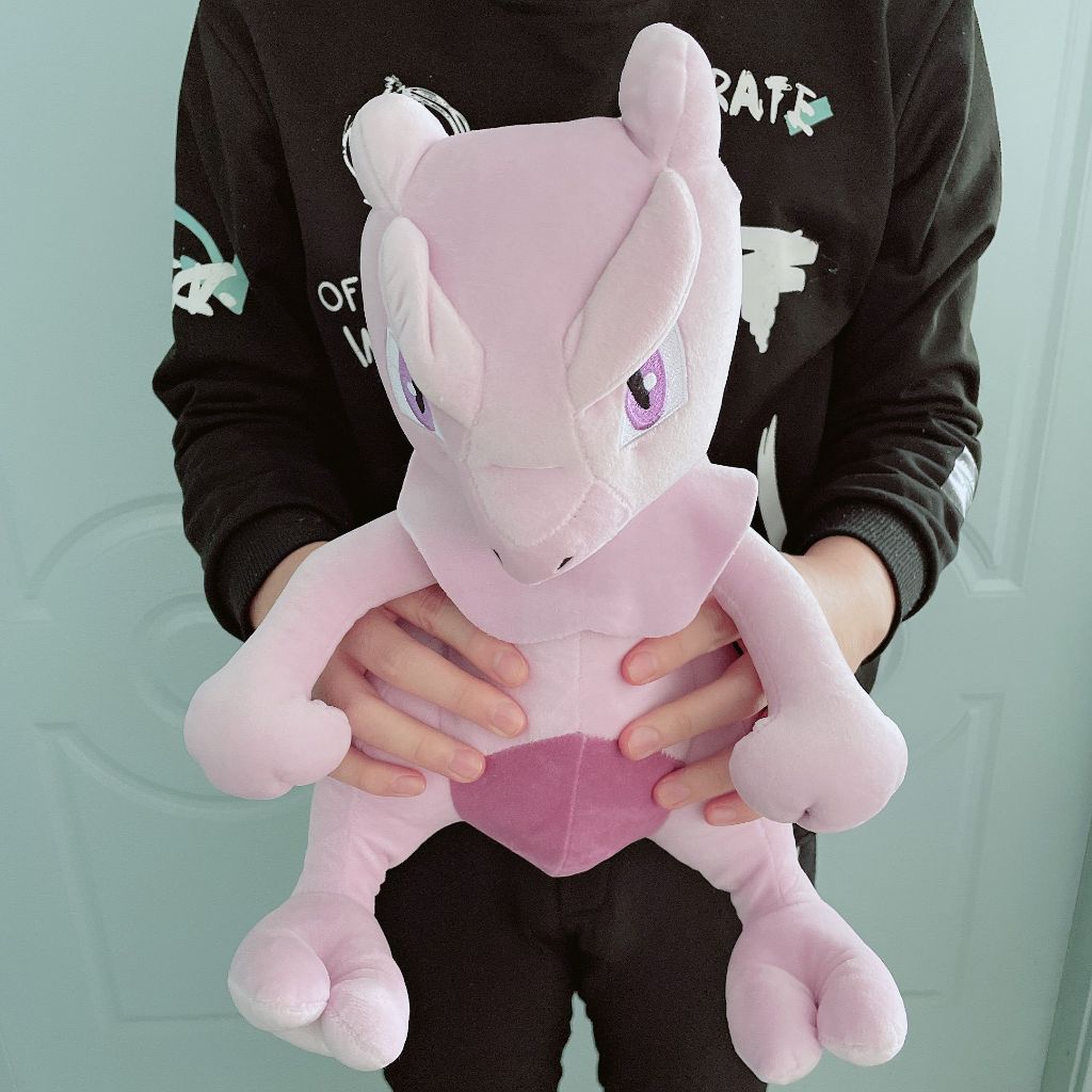 Boneco Pelúcia Pokemon Shiny Dragonair Brinquedo 65cm Longo (Rosa)