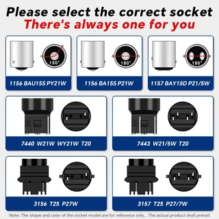New YiRui 2 peças Novas Lâmpadas LED 144smd Luz Reversa de Sinal de Direção BA15S P21W BAU15S PY21W 7440 W21W P21/5W New YiRui 2 peças Novas Lâmpadas LED 144smd Luz Reversa de Sinal de Direção BA15S P21W BAU15S PY21W 7440 W21W P21/5W
