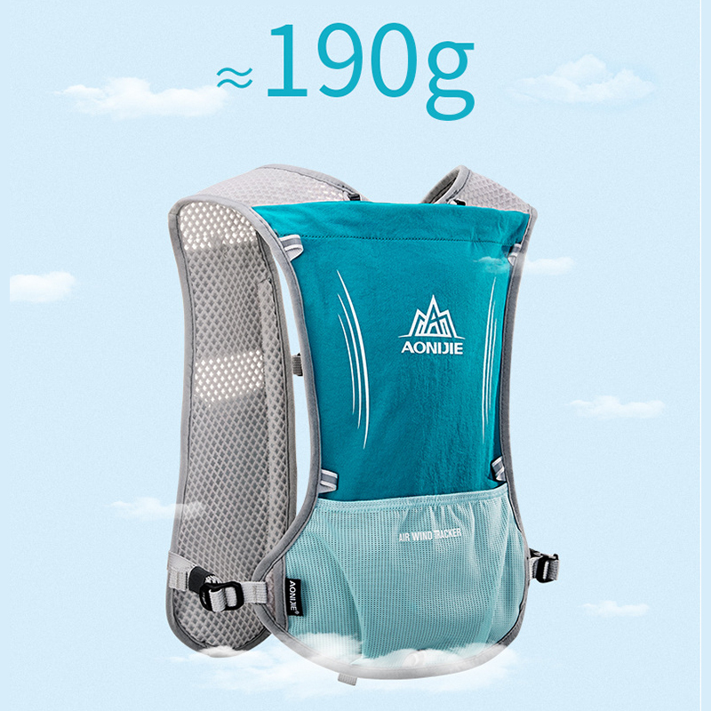 AONIJIE Mochila de hidratação Vest Pack Bolsa esportiva para