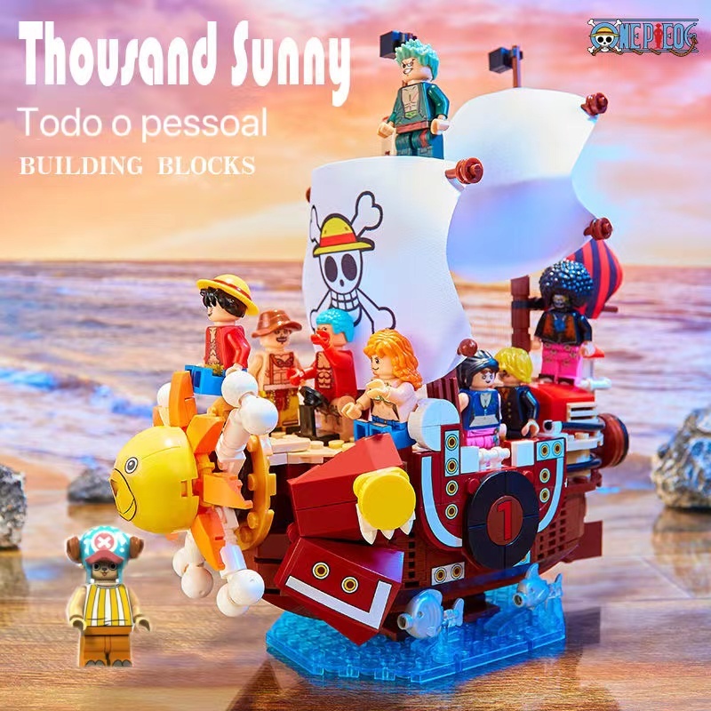 ONE PIECE Thousand Sunny, SY 6299 Building Blocks