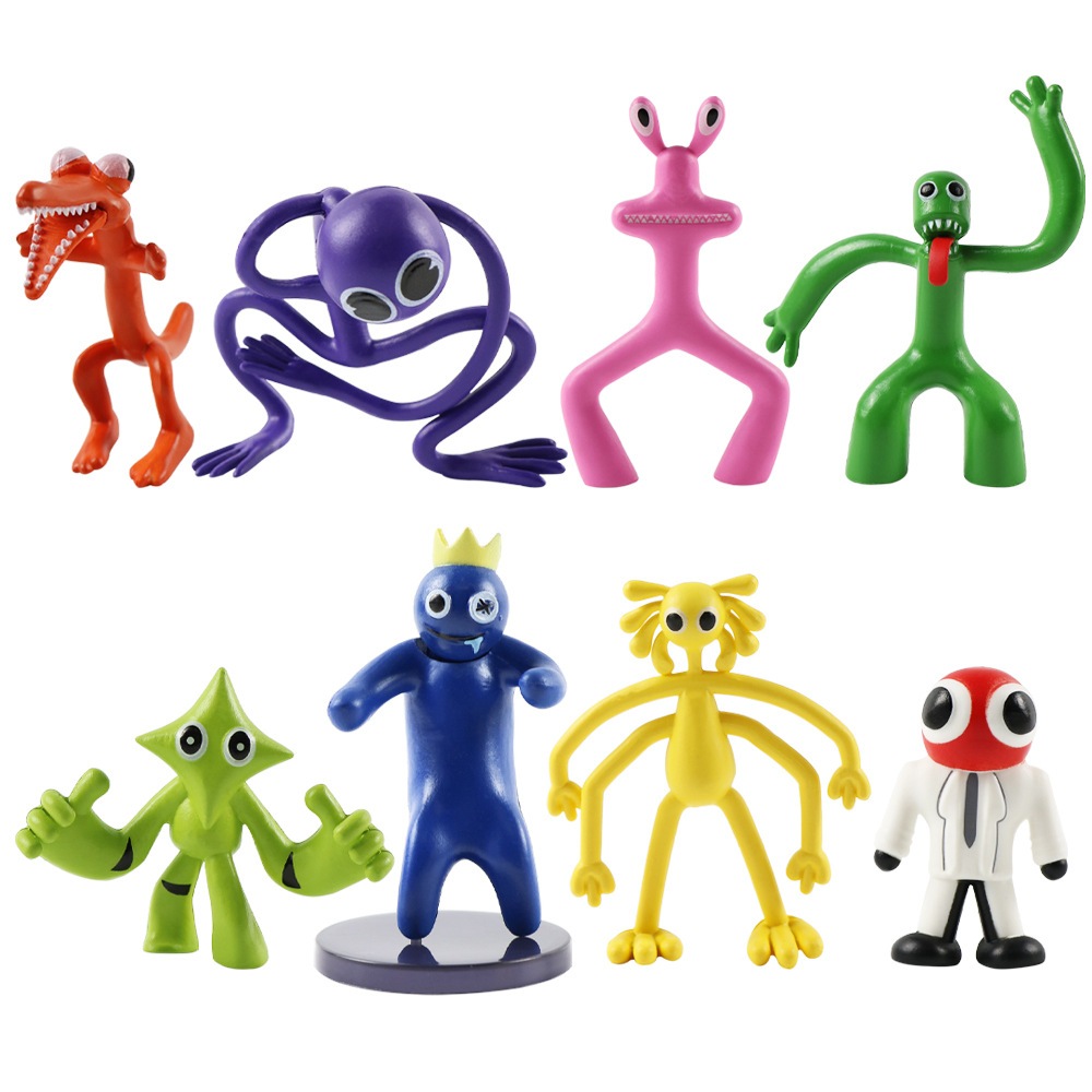 Red Monster Plush Toys para crianças, portas de pelúcia macias, jogo de  terror, figura de personagem Rianbow, brinquedos amigos, procurar, The  Doors, presente