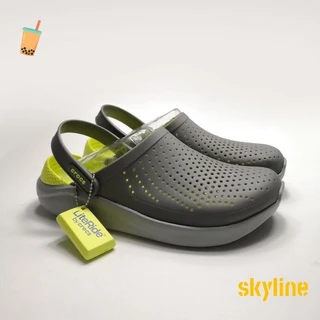Crocs Crocs Sapatos masculinos Sapatos femininos LiteRide Crocs Sapatos de praia chinelos de praia M4-M11 Sapatos de praia antiderrapantes