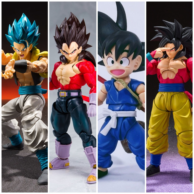 Dragon Ball Z Anime Action Figure, GK Saiyan, DBZ Son Goku, Irmão