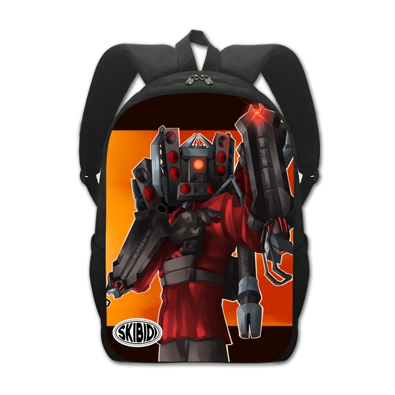 Mochila skibidi toilet Mochila para adolescentes Crianças Meninos Crianças Estudantes Bolsas escolares Unissex Laptop mochilas de viagem Bolsa de ombro
