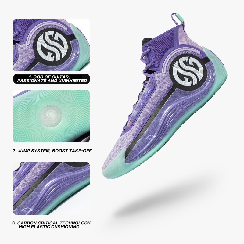 361 Graus Ag4 Soar Men Sapatos De Basquetebol Ag4 Resistentes Ao