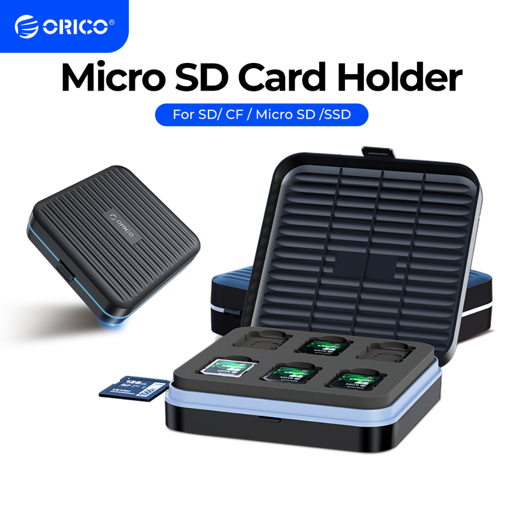 Porta-Cartões ORICO Micro SD 16 Slots Protetor De Caixa De ...