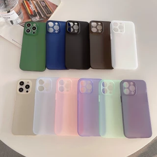 Capa De Telefone TPU Macia Ultrafina De 0.3 Mm Para iPhone 16 Pro Max 16 Plus Multicolorida