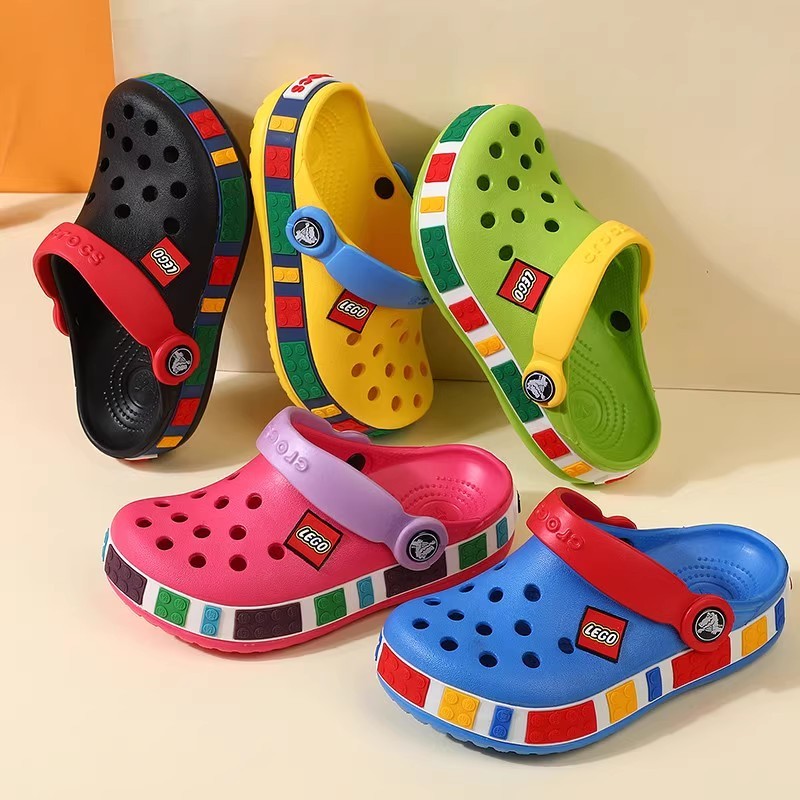 Sapatos crocs kid's Kid'unisexo Menina Sandálias Prontas Estoque 12088