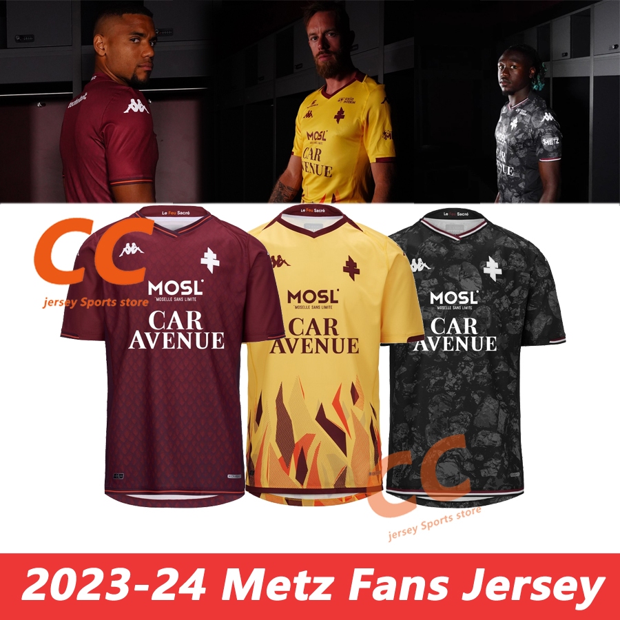 Metz Soccer Football Jersey Camisa Esportiva Jerseys 2023-24 Versão De Alta Qualidade Para Fãs