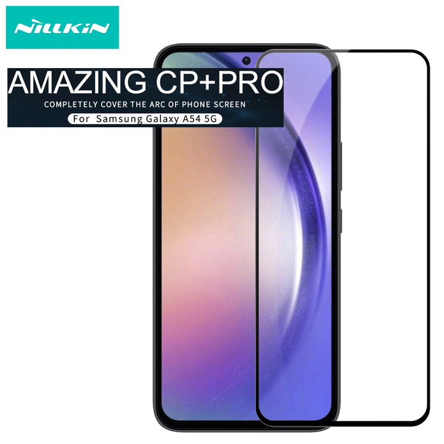 Compre Para Samsung Galaxy A54 5G Vidro Nillkin CP + Pro Tela cheia  Protetor Filme de vidro temperado