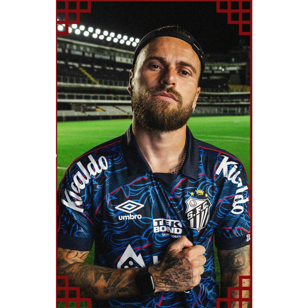 Camisa 3 santos 23 24 camisa de futebol 1 1 thai de qualidade