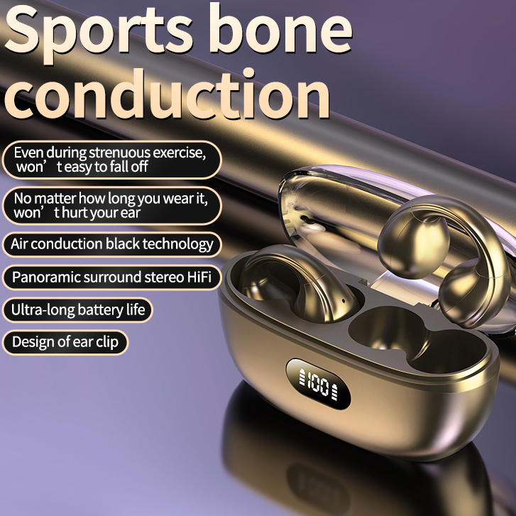 Original JS352 Fone De Ouvido Bluetooth Original JS352 Air Pro Com Visor LED Microfone Fones Estéreo Hifi Cancelamento De Ruído Sem Fio Para iPhone IOS Android 4