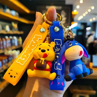 Porta-Chaves Winnie the Pooh Boneca Eeyore De Carro Pingente Casal