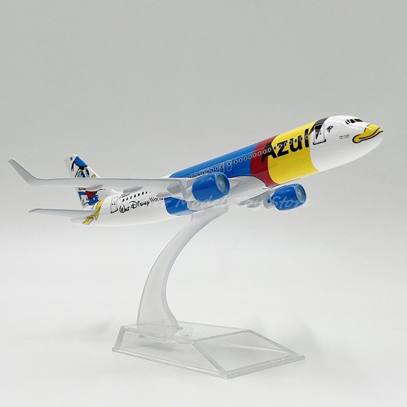 Réplica Em Miniatura De Avião Modelo Diecast Metal Toy A320 Azul Brazilian Airlines Air Miniature