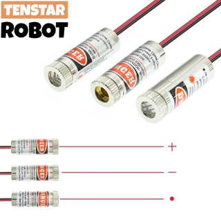 650nm 5mW Ponto Vermelho/Linha/Cruzado Laser Módulo De Vidro Da Lente Foco Ajustável Diodo Classe Industrial