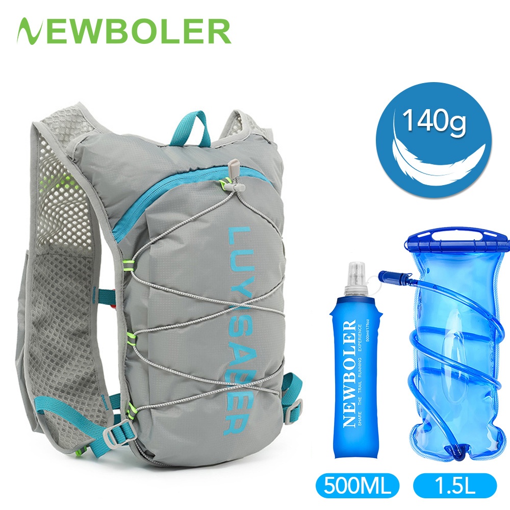 Newboler Saco Leve De Hidratação Para Bicicleta Mochila De Ciclismo Ao Ar Livre Maratona De Corrida