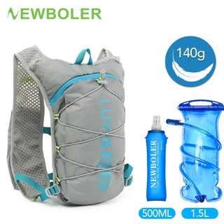 Newboler Mochila De Hidratação De Bicicleta Leve Respirável Ciclismo Maratona De Corrida Com Saco De Água 2L